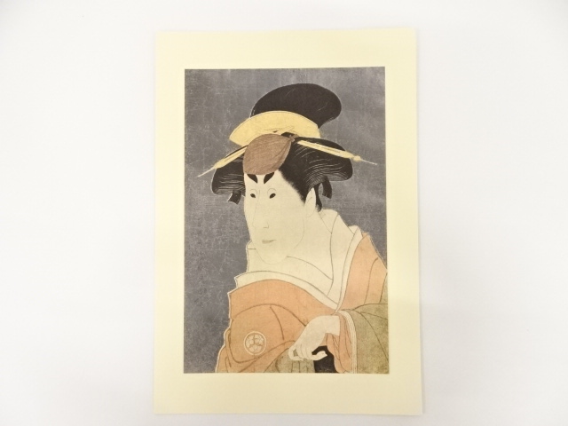 JAPANESE ART / PRINTED / SHARAKU / KABUKI ACTOR